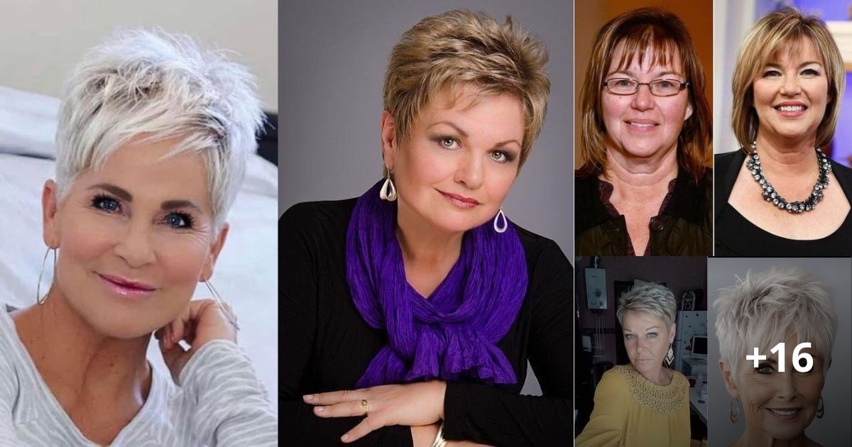 20 Irresistible Pixie Hairstyles For Women Over 50