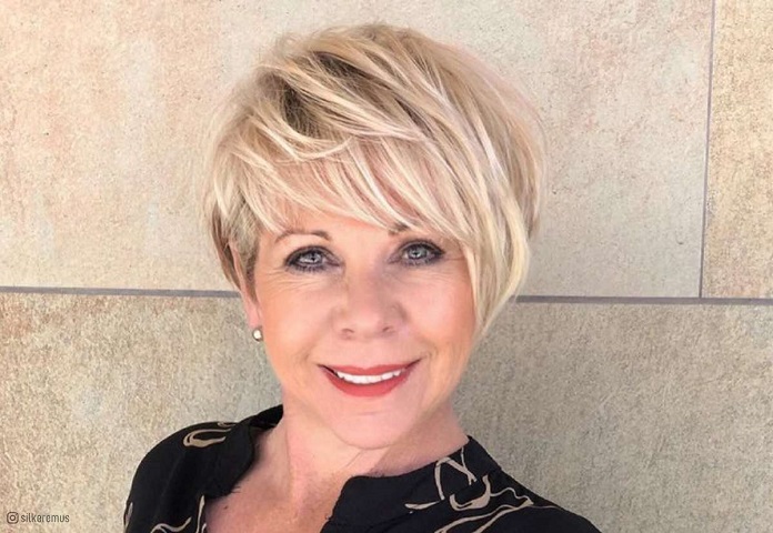 Stylish Short Hairstyles For Women Over 50 For A Younger Look 13