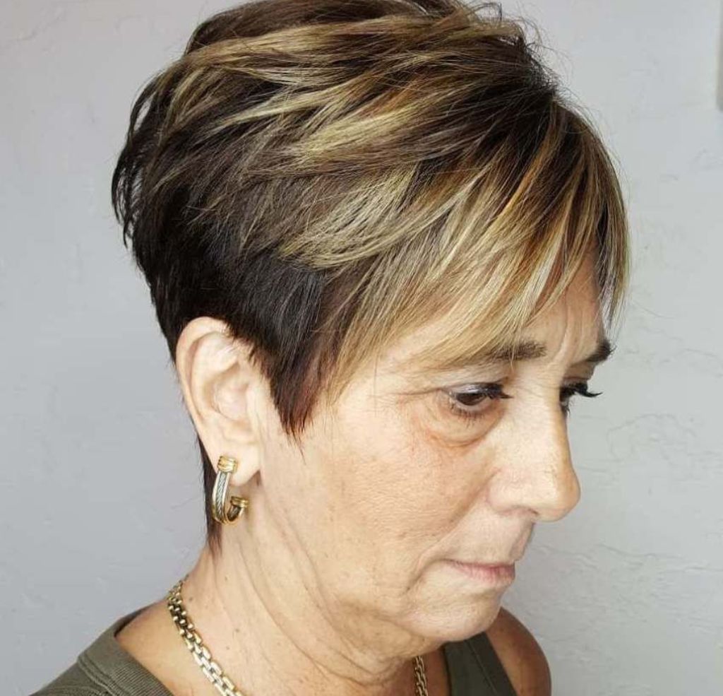 pompadour pixie