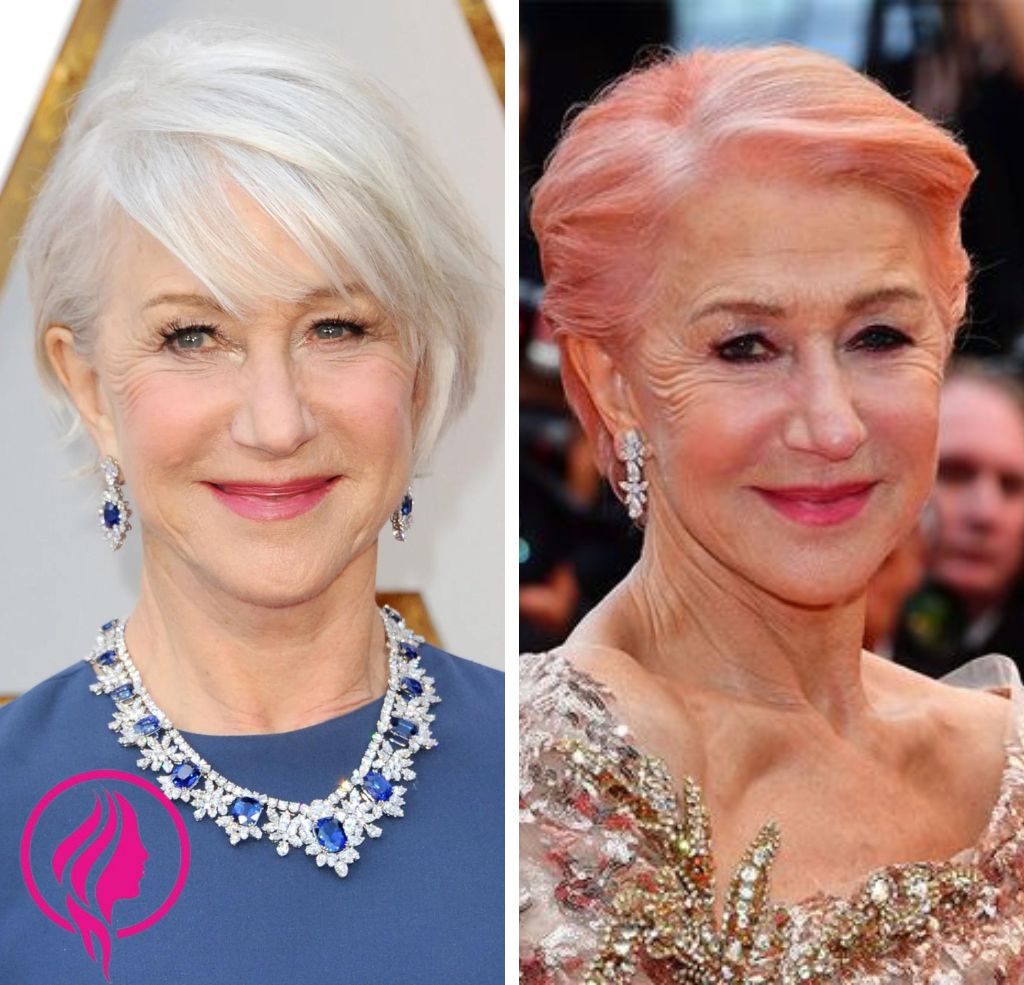 hairstyles, haircut, Helen Mirren, women over 60, hairstyles inspiration