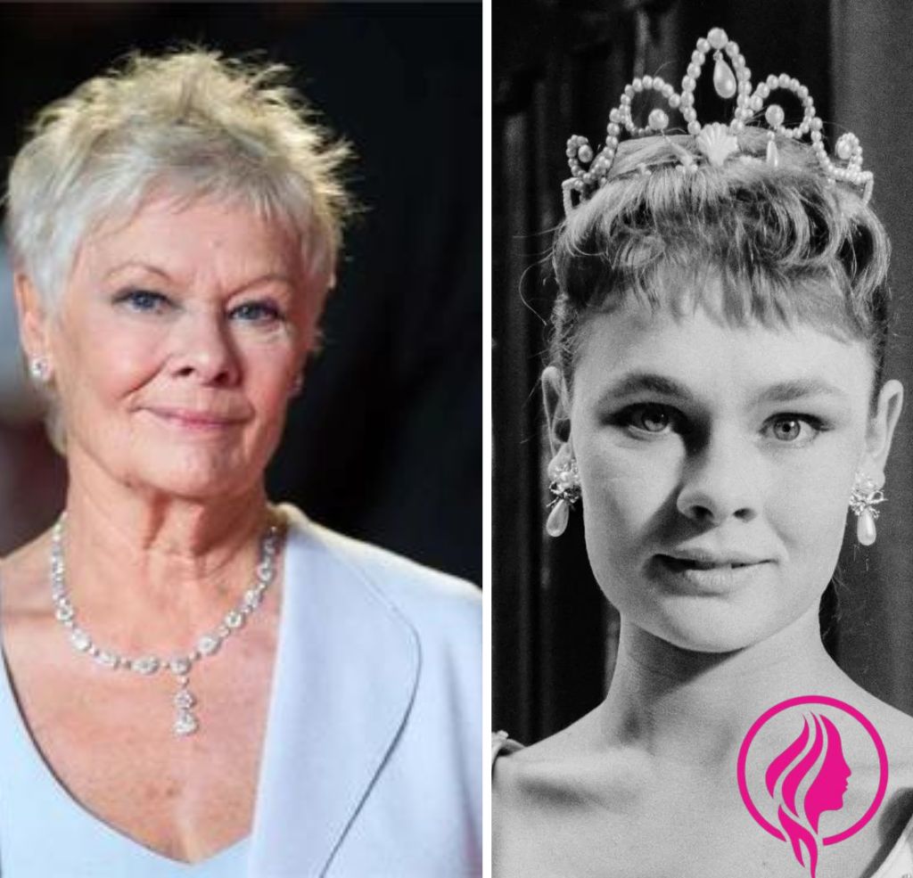 Judi Dench, pixie hairstyles for women over 50