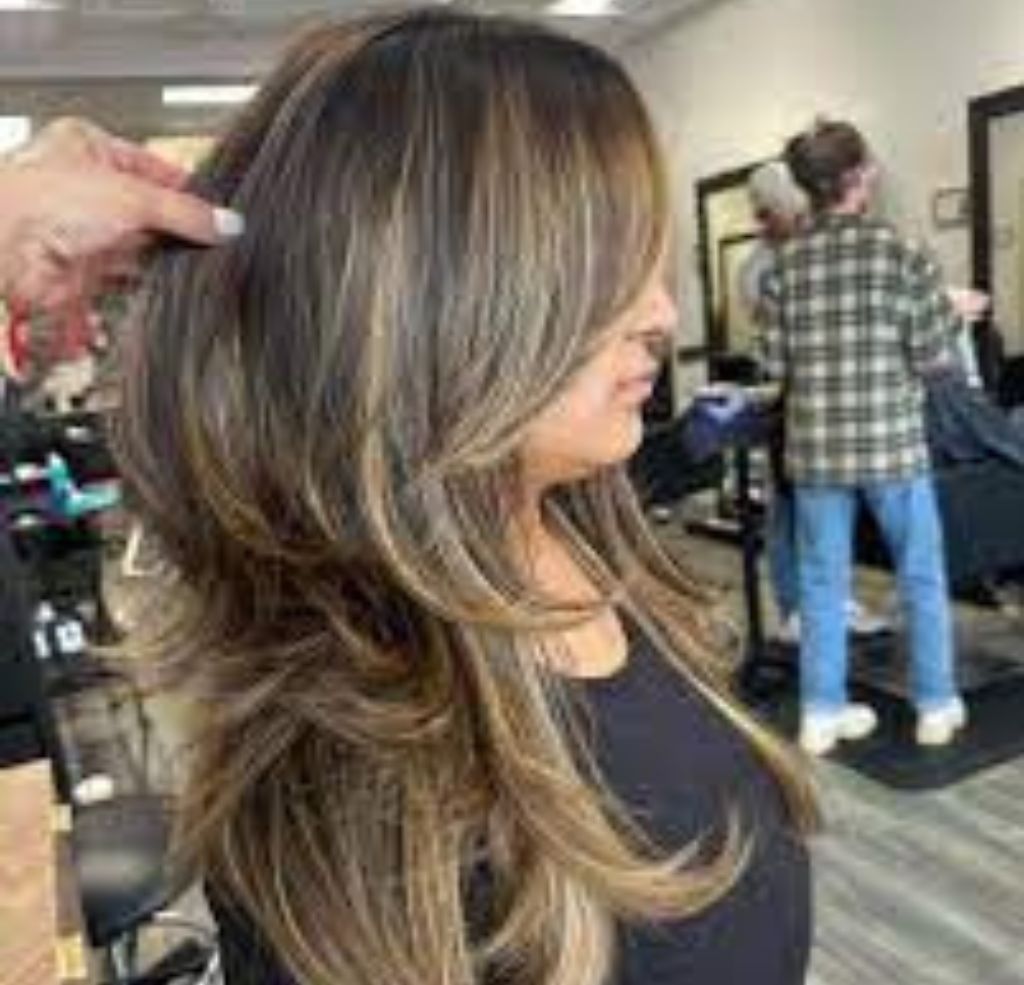Long Layers with Highlights, long hair, hairstyles, hairstyle