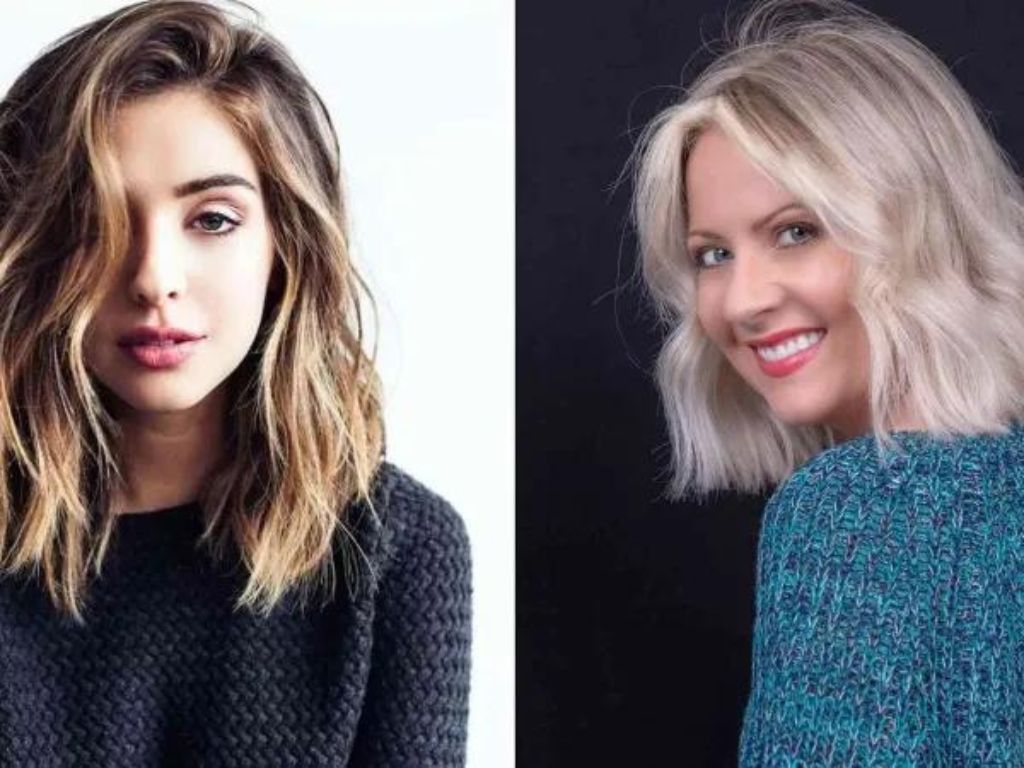 hairstyles for women over 50, haircut, Shoulder-Length Waves, 