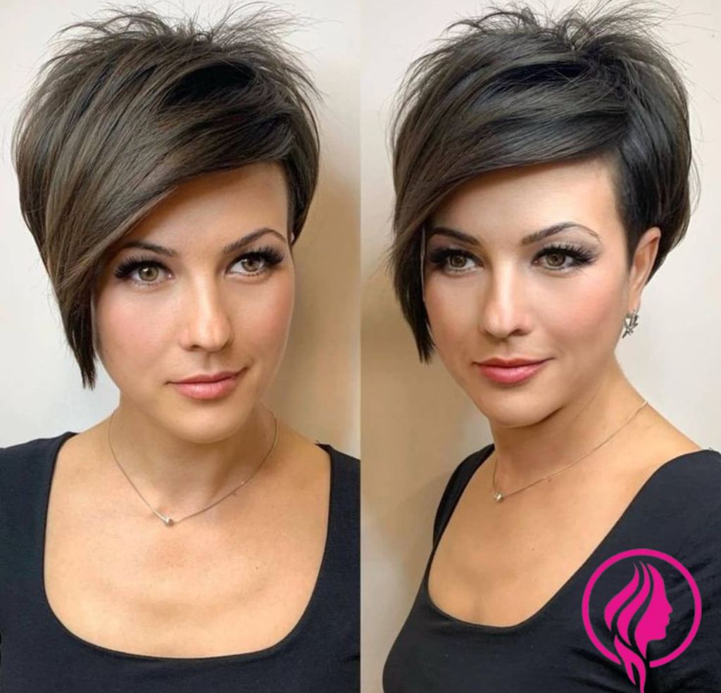 asymmetrical pixie cut